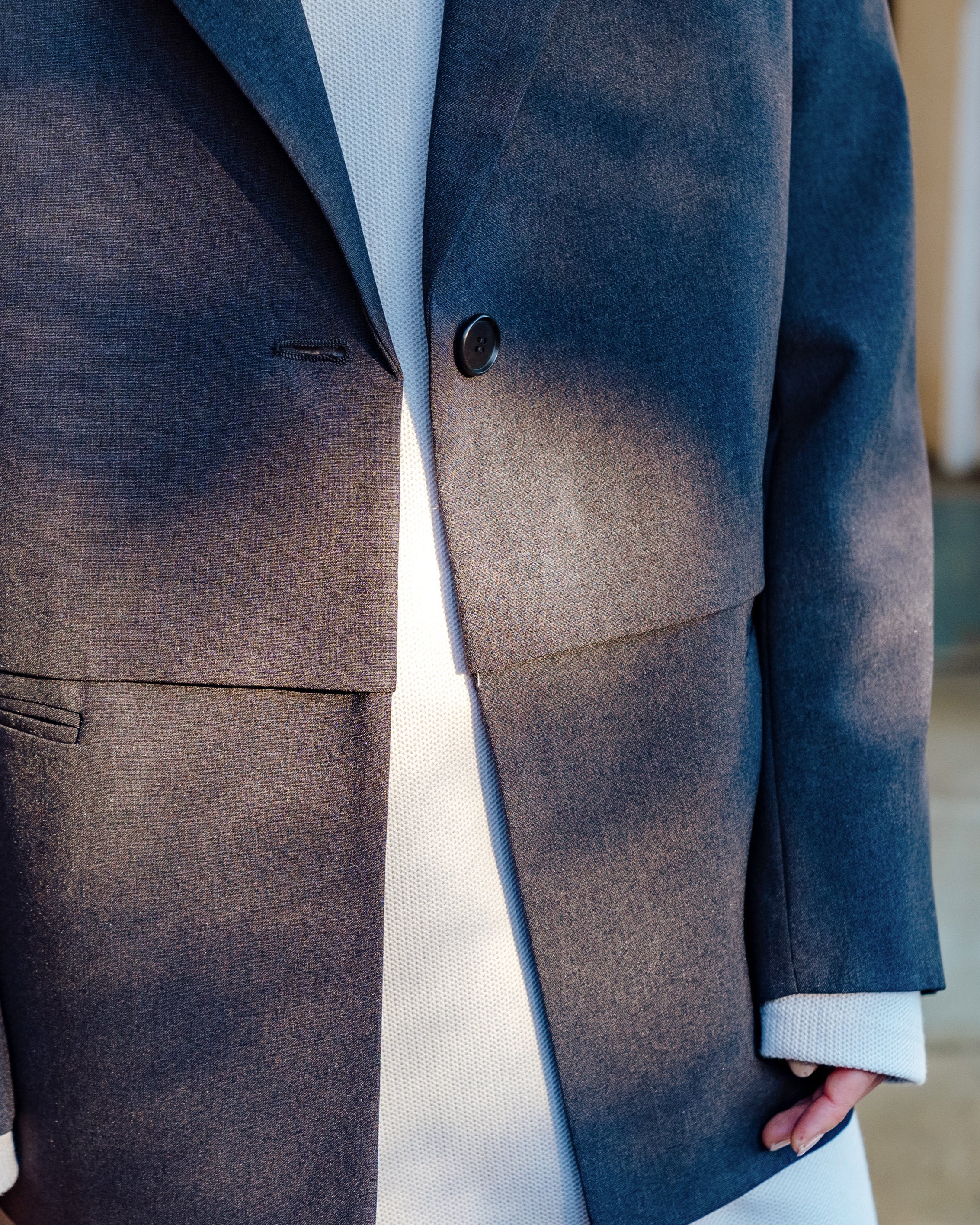 極美品 OVERCOAT F22J011-NKBW ウールコート2 グレー OVERCOAT（オーバーコート）公式通販｜NY発ファッションブランド